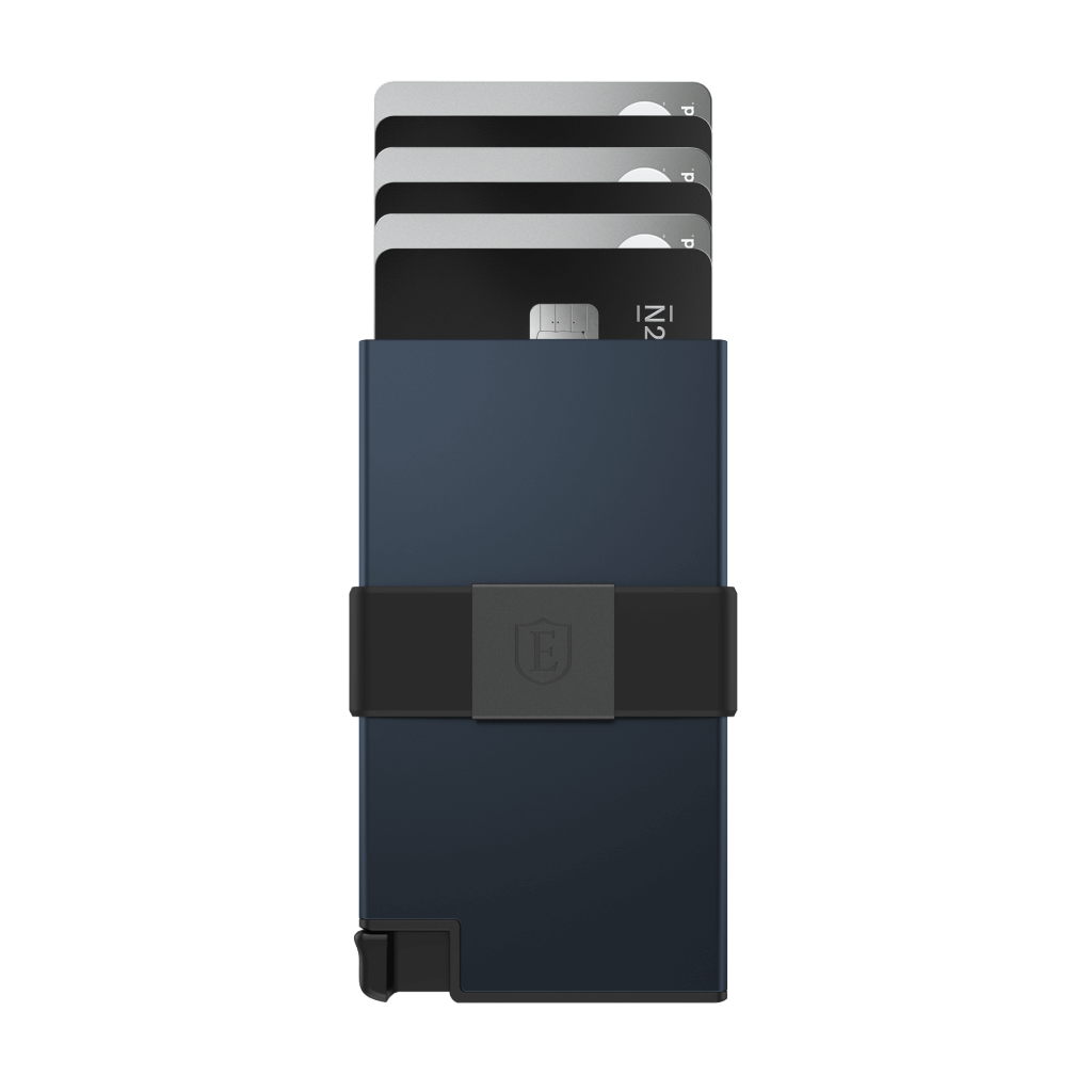 Navy Airtag Cardholder