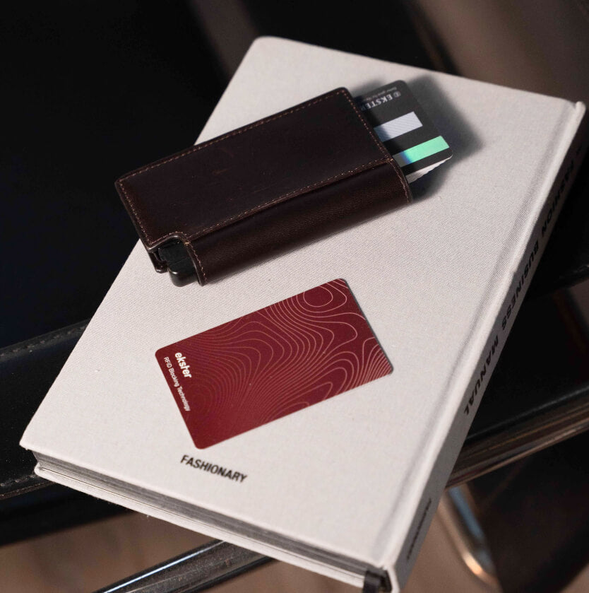 RFID blocking card for wallets