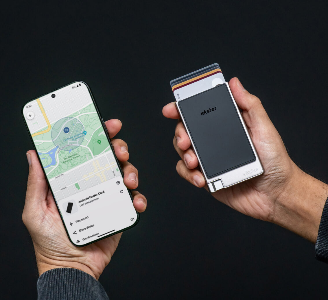 Track your wallet with a magnetic tracking device