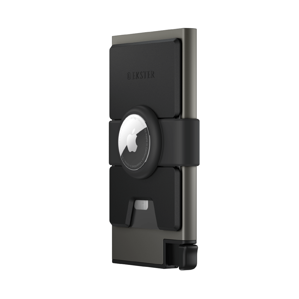 Graphite Airtag Cardholder