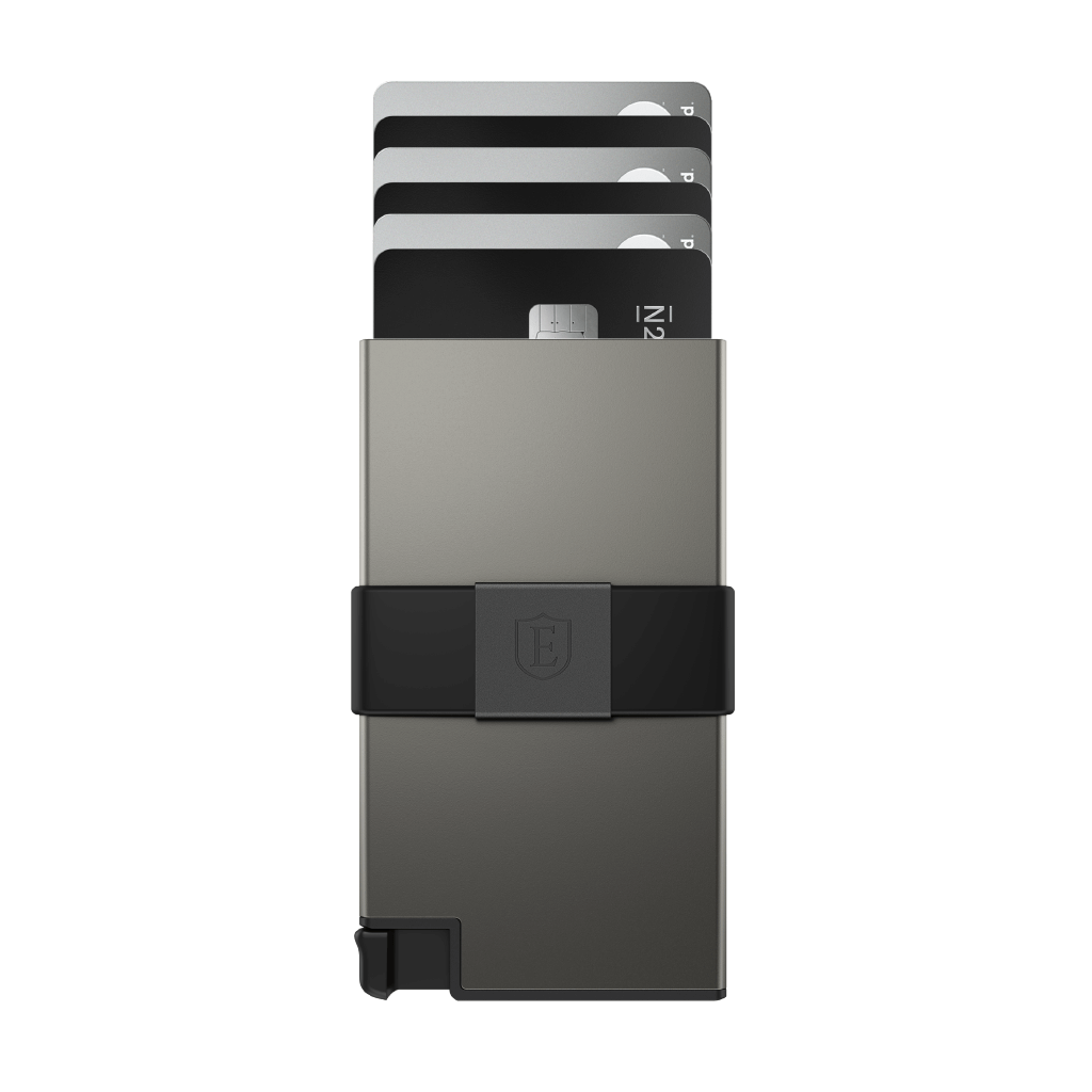 Graphite Airtag Cardholder