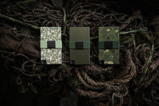 Ekster® cardholder and wallet for News-Product Release: The Camo Collection