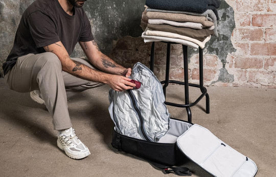 Using vacuum bags for storage