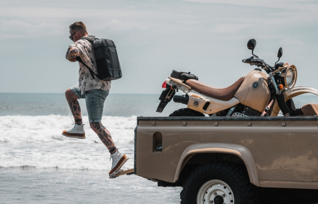 Minimalist travel with one bag