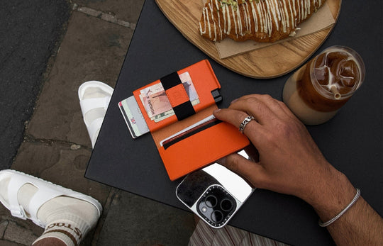 Ekster Wallet Pro Tangerine summer wallet