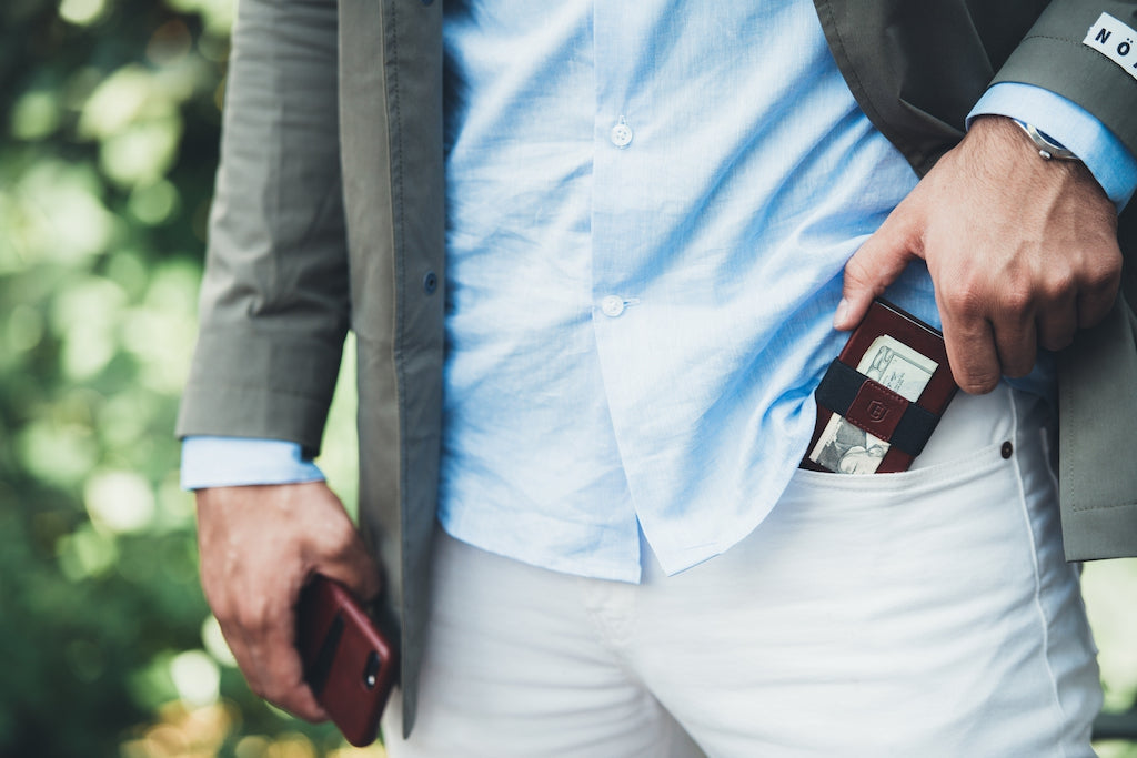 Ekster® cardholder and wallet for Our Blog-What Pocket Should I Keep My Wallet In?