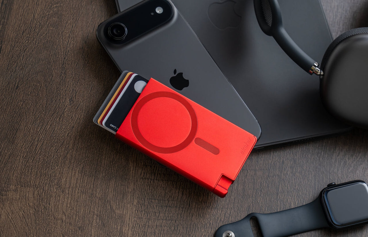 Ekster's magnetic cardholder wallet for iPhone