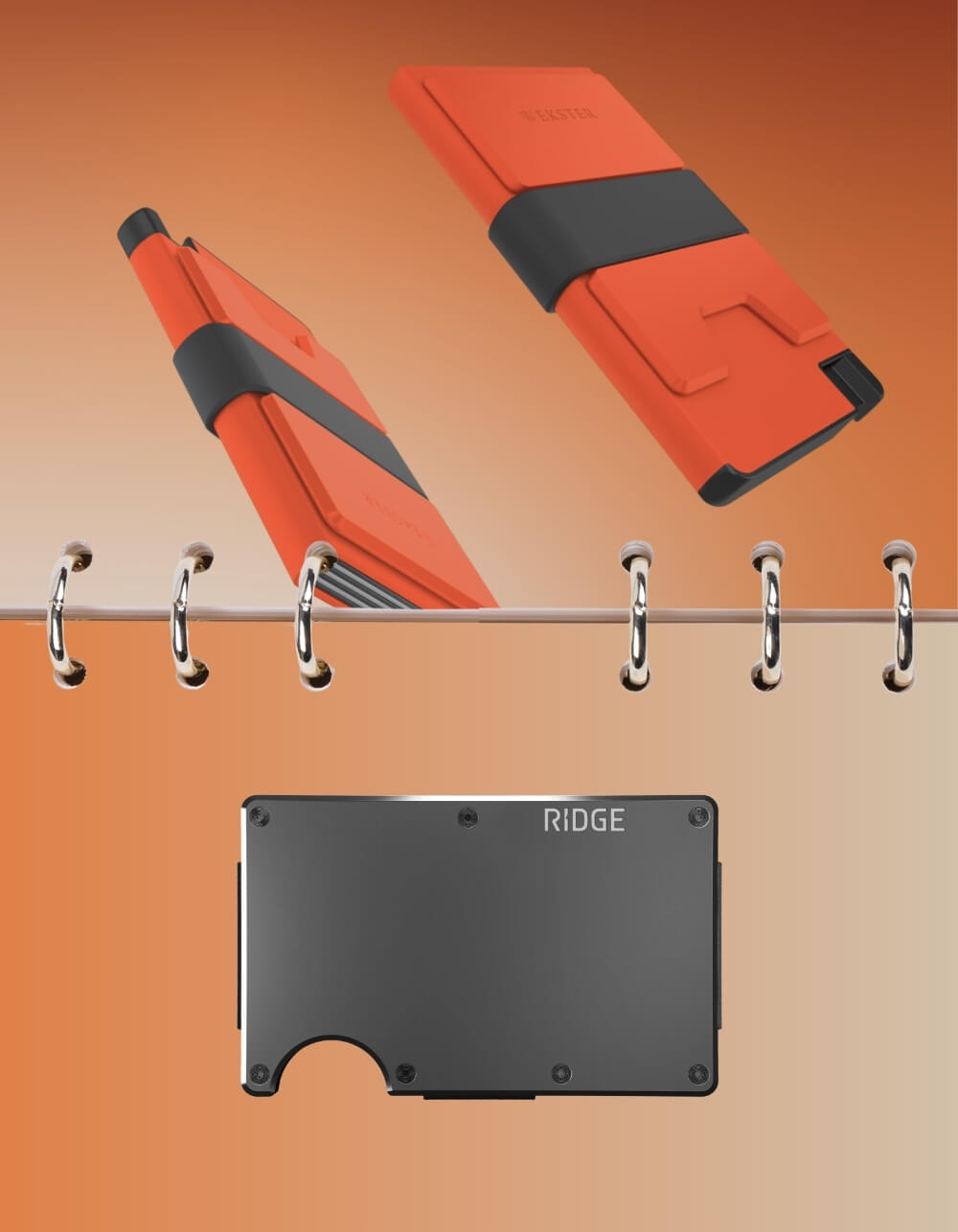 Ekster compared to Ridge, best wallet comparison