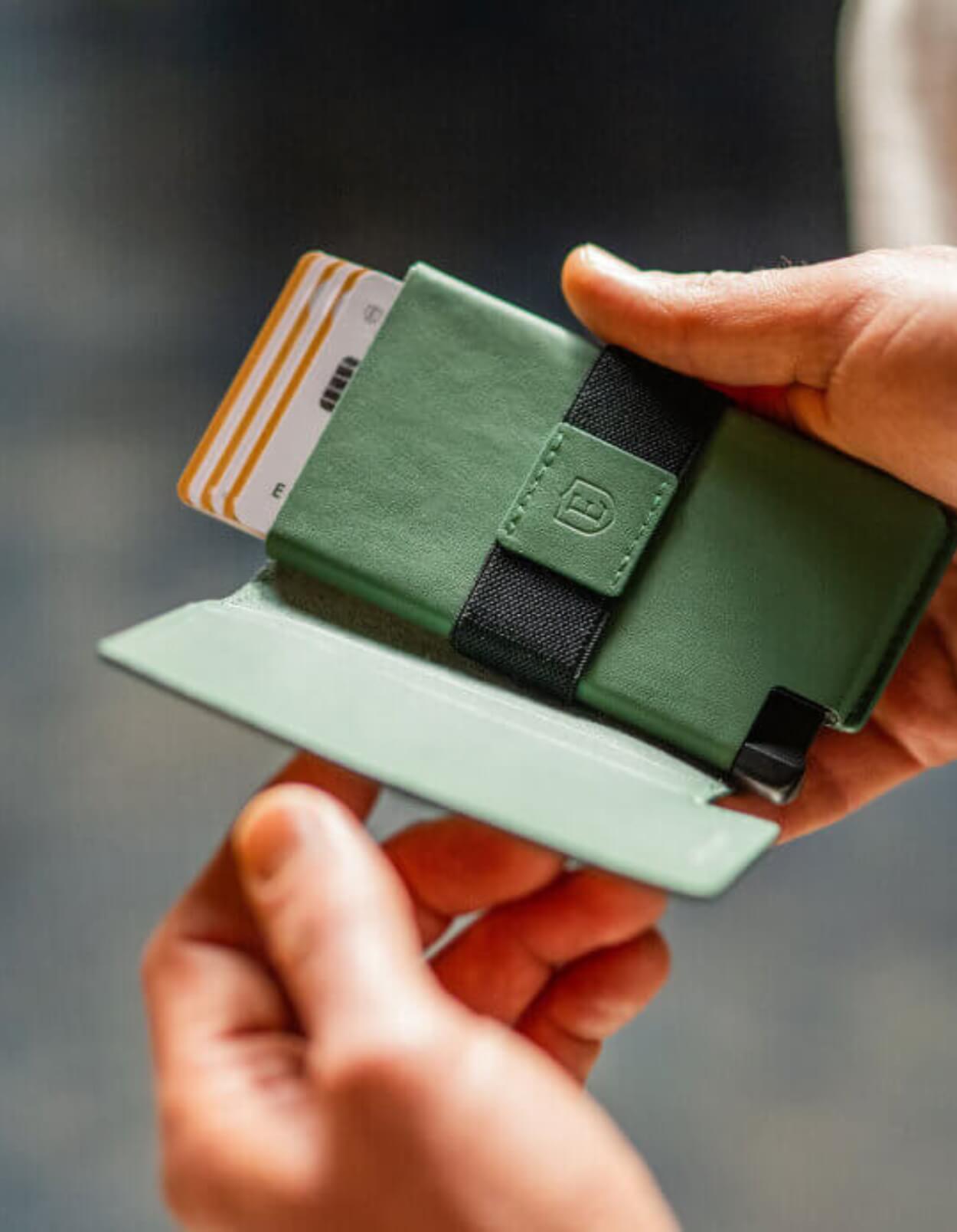 New green Wallet Pro Cypress