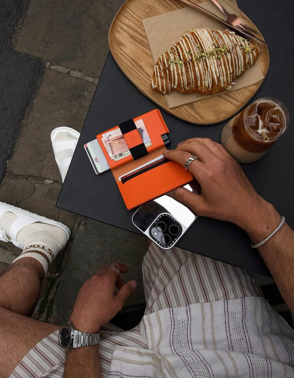 Ekster Wallet Pro Tangerine summer wallet