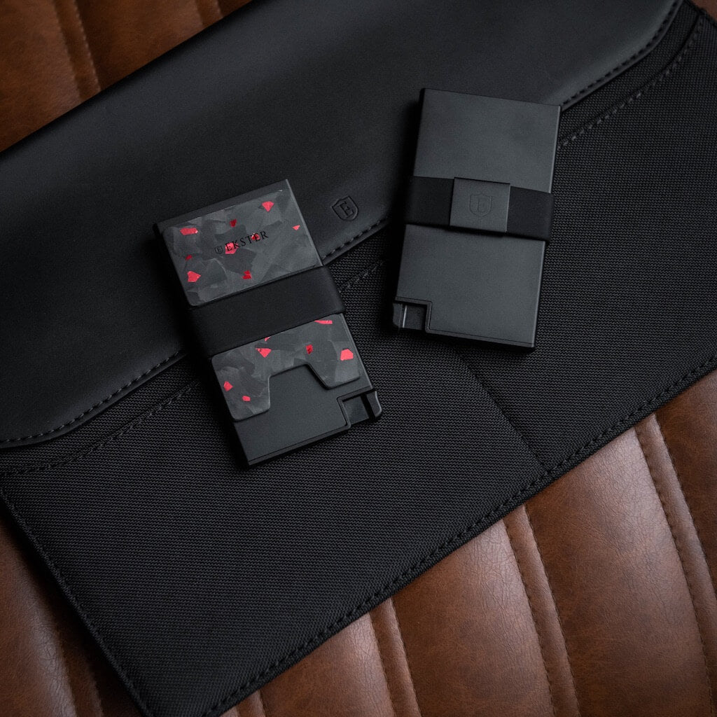 Forged Magma Aluminum Cardholder