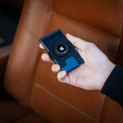Navy Airtag Cardholder