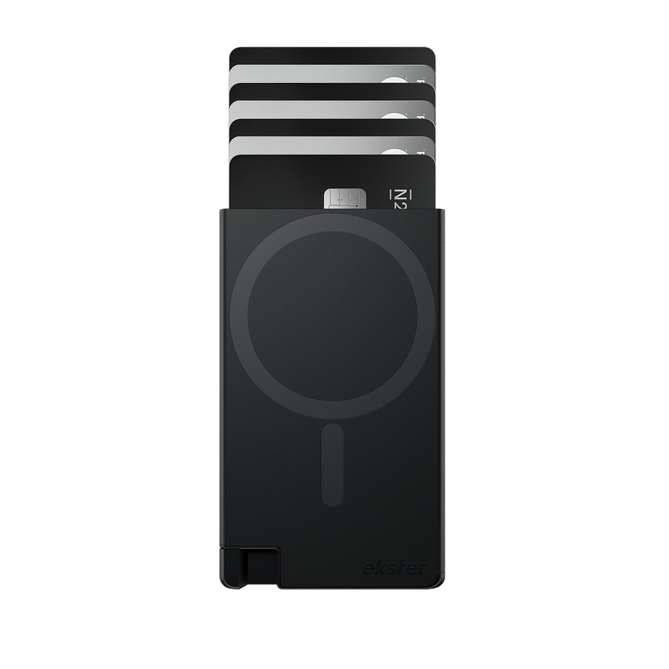 Ekster Finder Card with wallet tracking and RFID protection features