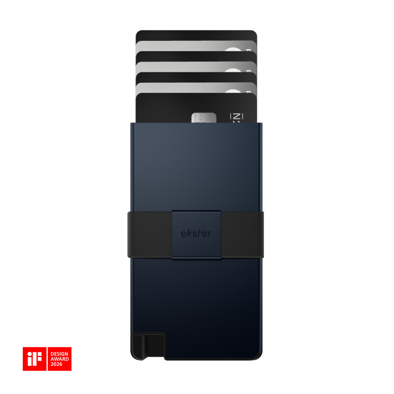 Ekster Cardholder Pro - Pine | Smart Metal Slim Card Holder Wallet for Men | Mens Trackable RFID Pop Up Wallet