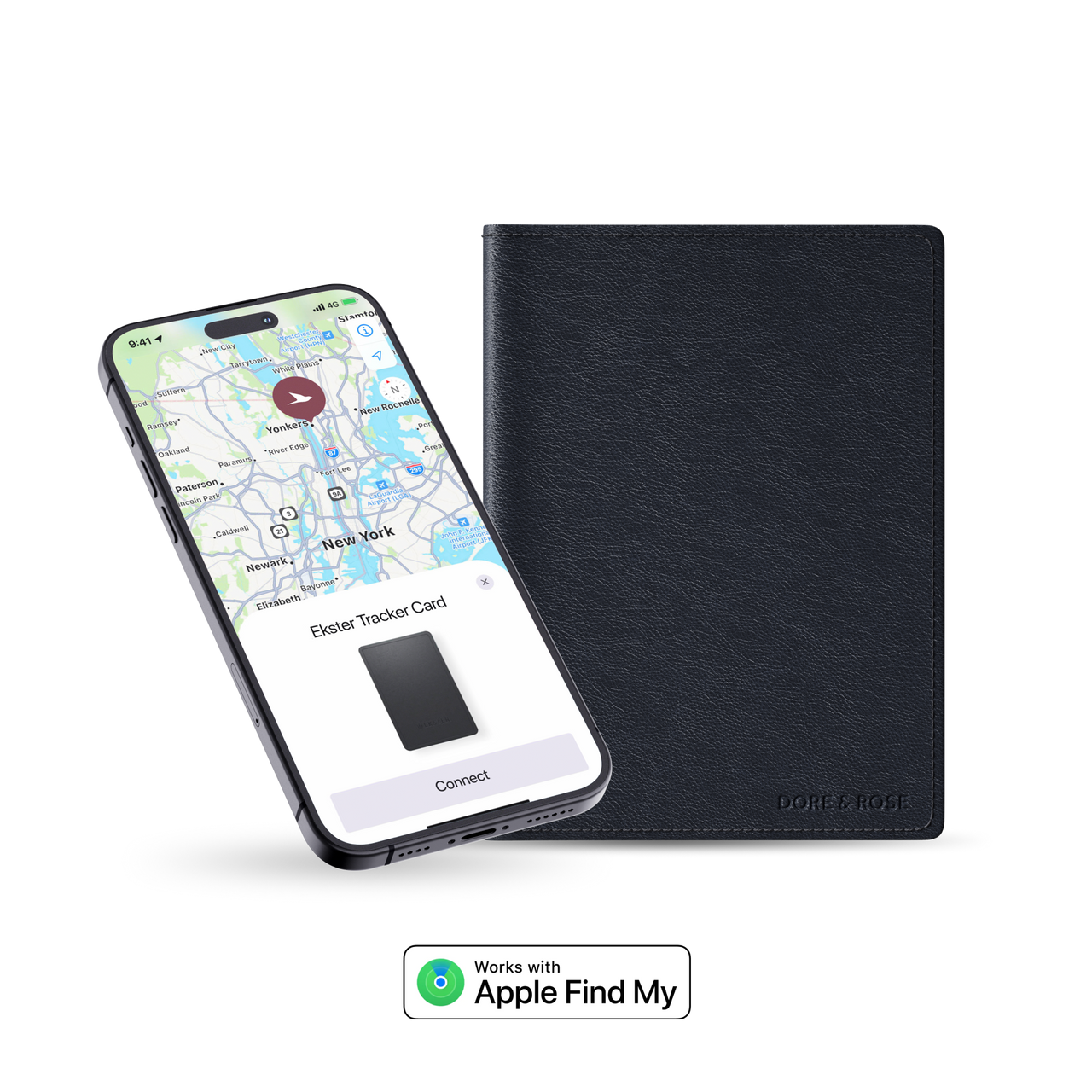 Trackable Passport Wallet x Dore & Rose