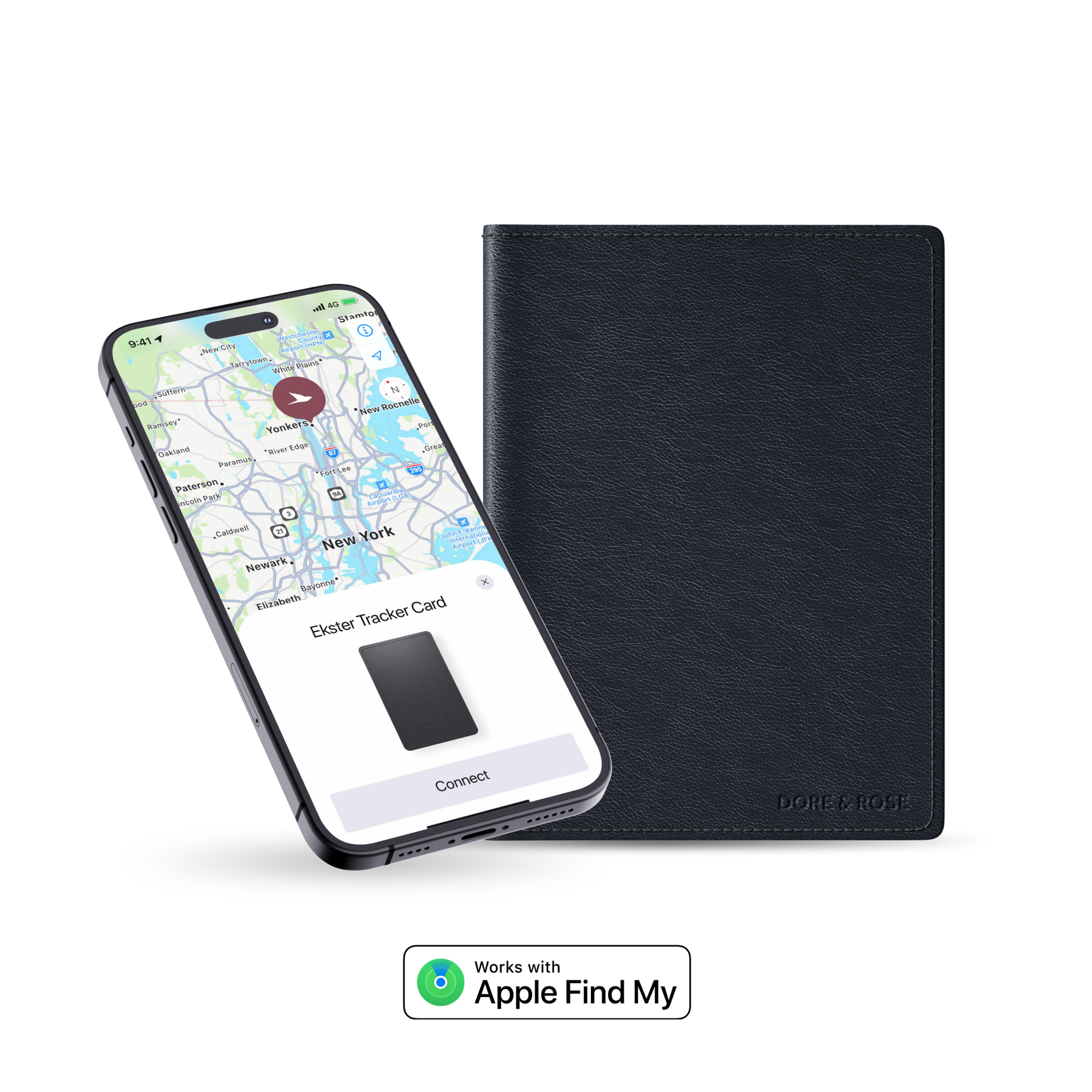 Trackable Passport Wallet x Dore & Rose