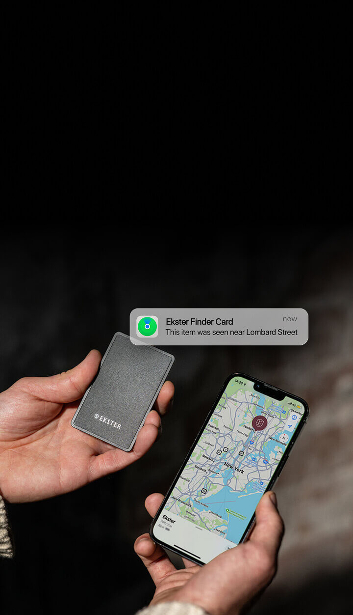 Finder Card tracker location sharing