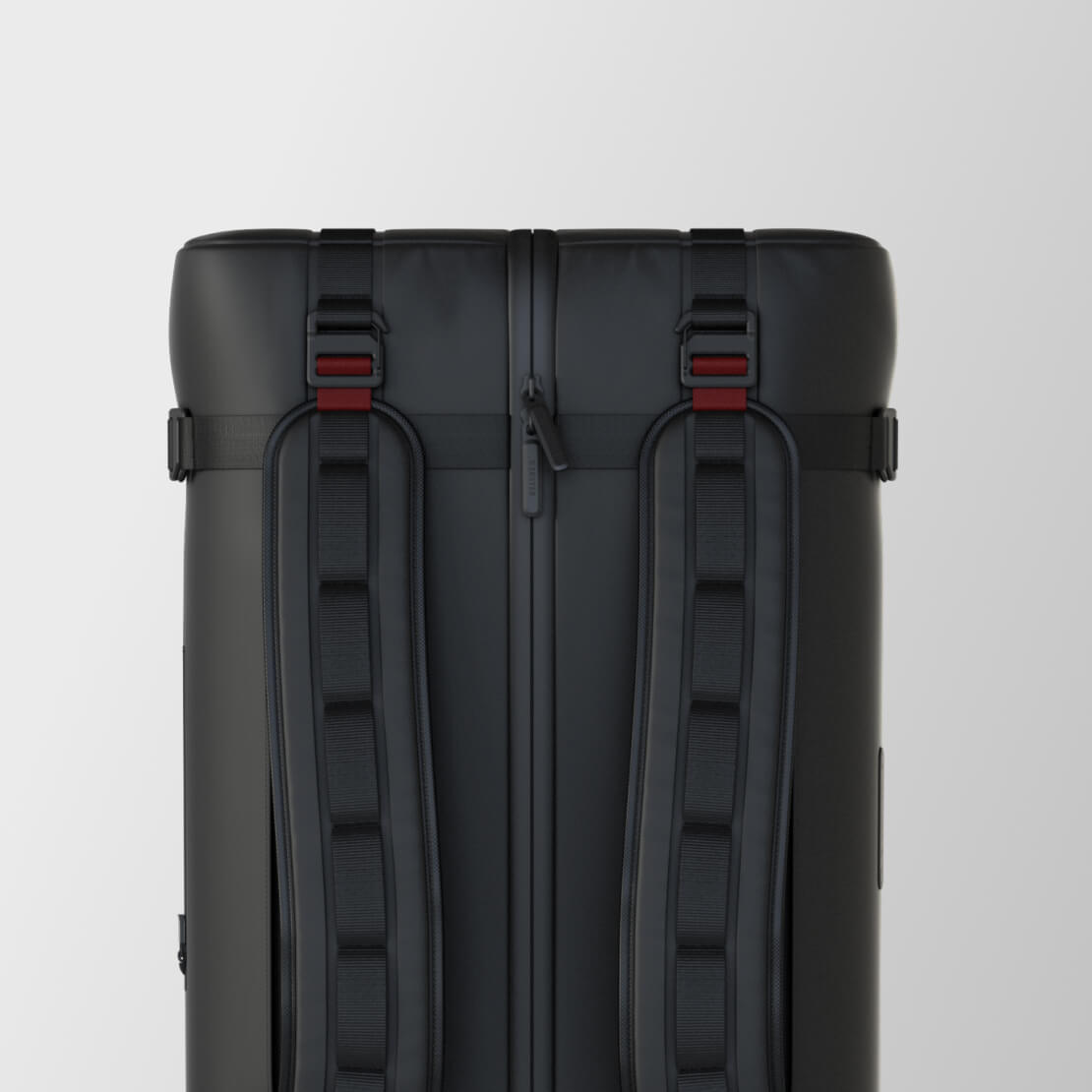 GRID Duffel Backpack back view
