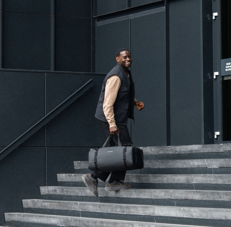 Adaptable duffel bag for men