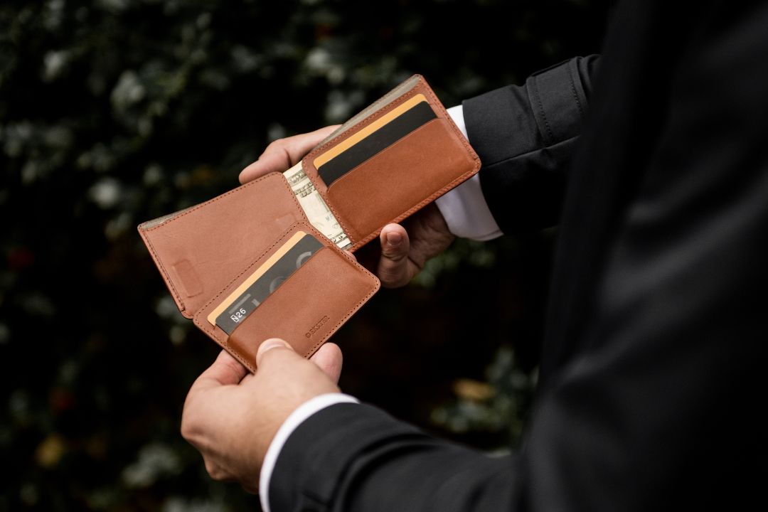 Premium leather wallet for men