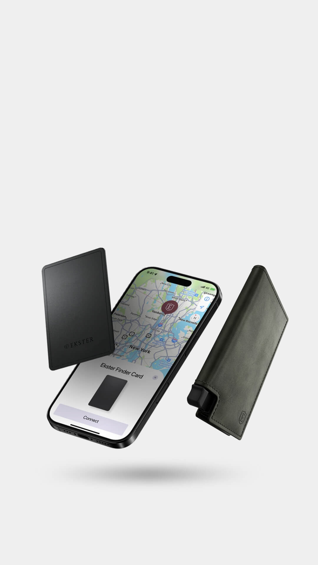 Add a tracker card to your Ekster wallet