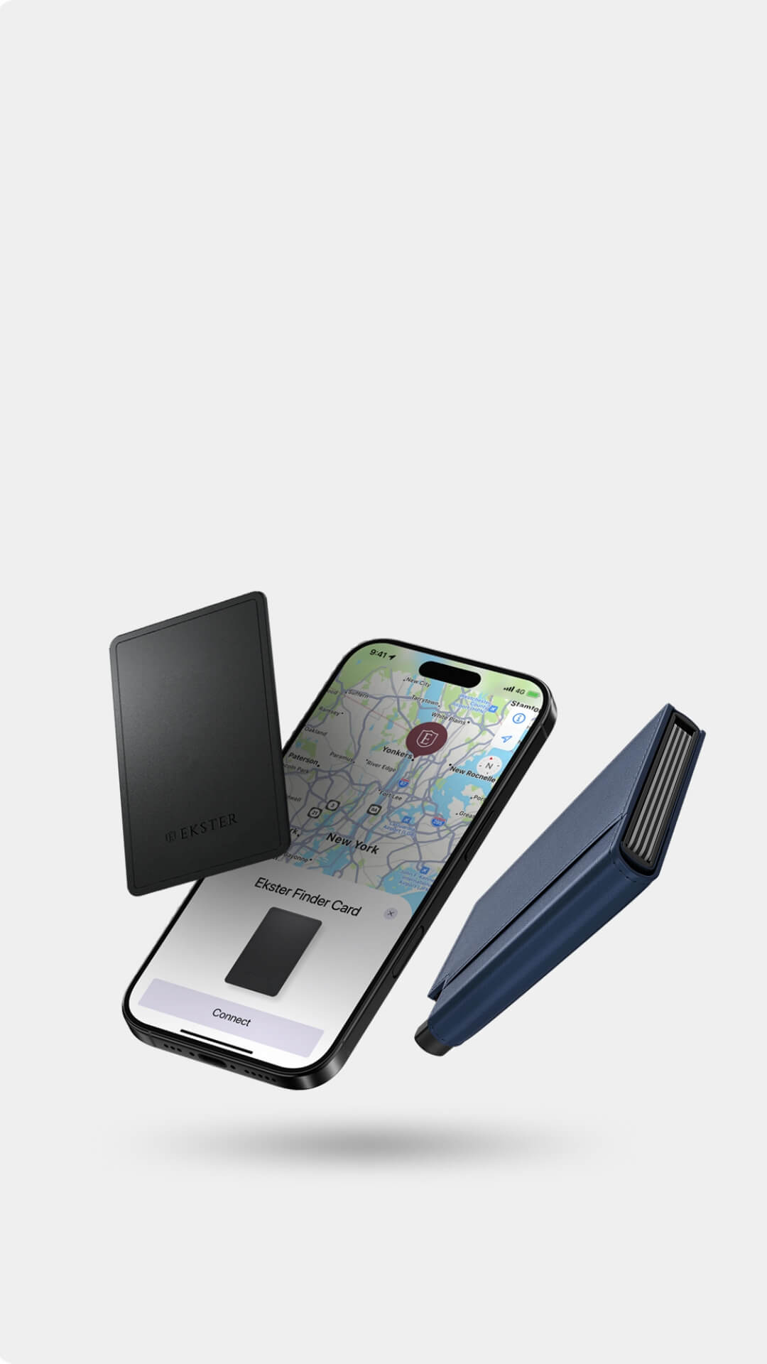Ekster Wallet Pro and Finder Card