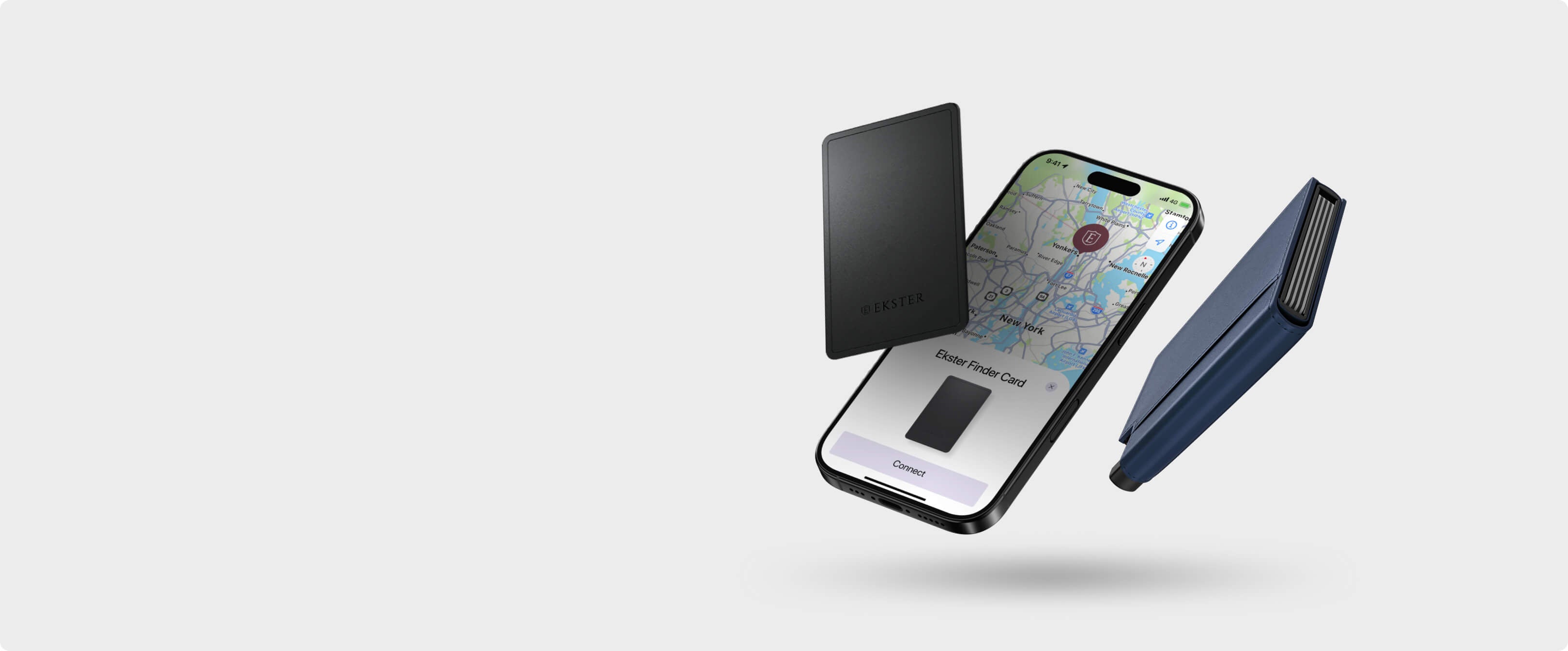 Ekster Wallet Pro with Finder Card tracker