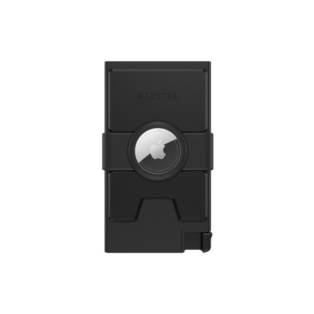 Black Airtag Cardholder