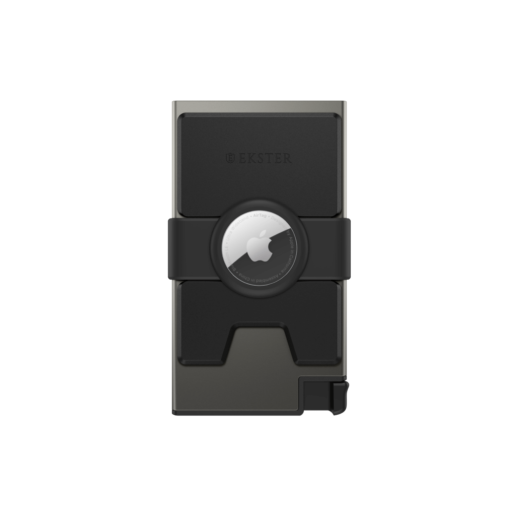 Graphite Airtag Cardholder
