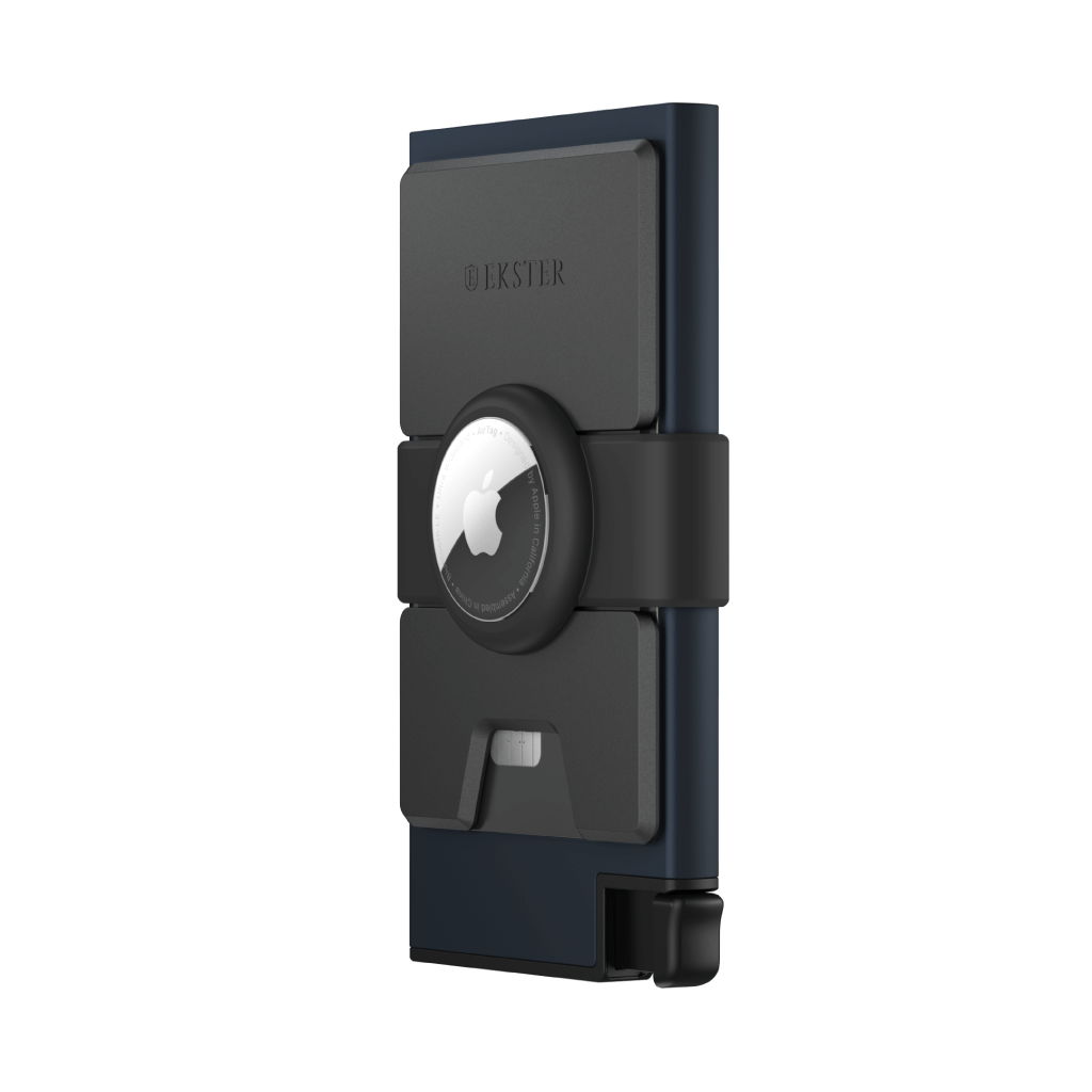 Navy Airtag Cardholder