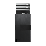 Brushed Black Aluminum Cardholder