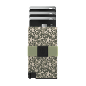 Digital Green Aluminum Cardholder