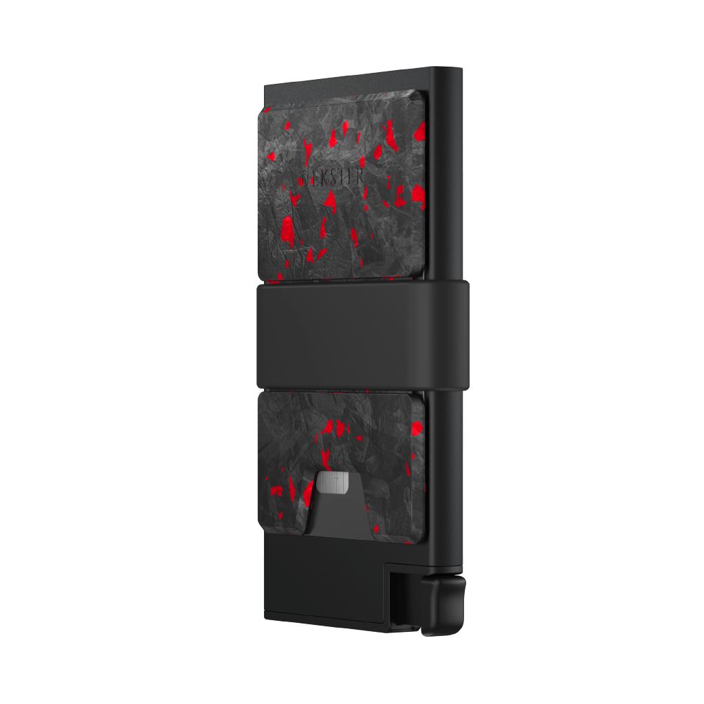 Forged Magma Aluminum Cardholder