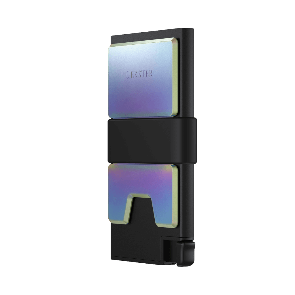 Oil Slick | Aluminum Cardholder