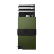 Olive Aluminum Cardholder