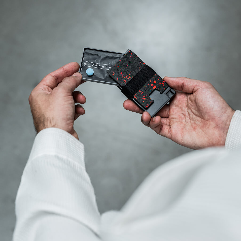 Flagrant Wallet + BlueChew® Tray Bundle