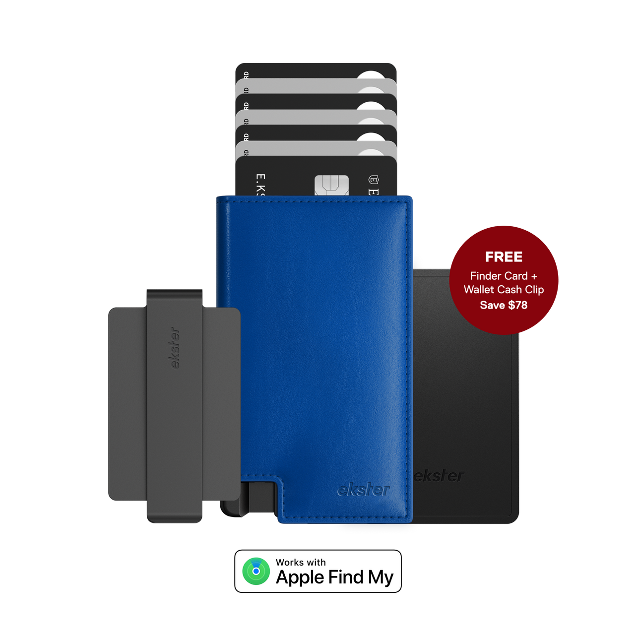 The Complete Wallet / Cobalt Blue
