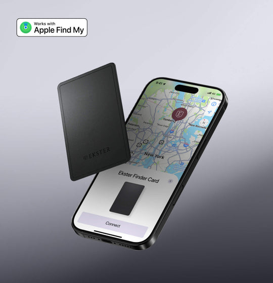 Iphone and finder card 