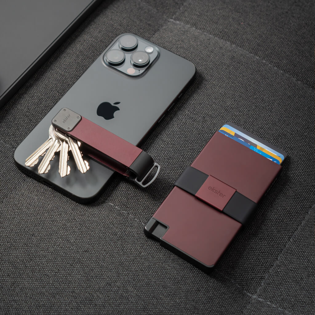 Key Case | Slim Key Cases Space-grade Aluminum & Leather | Ekster®