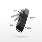 Nappa Black Leather