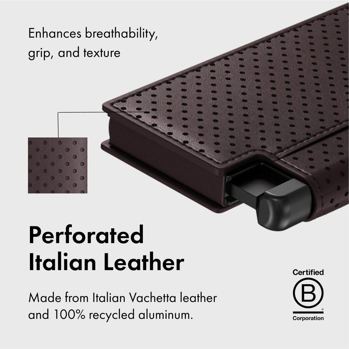 Perforated Brown