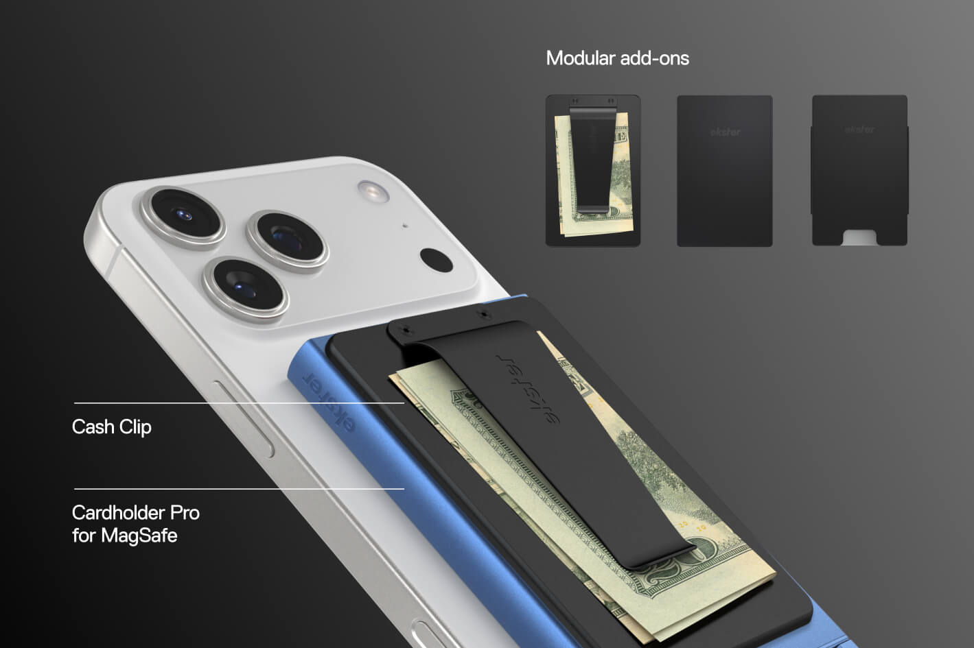 MagSafe bundle with magnetic cardholder and MagSafe accessories