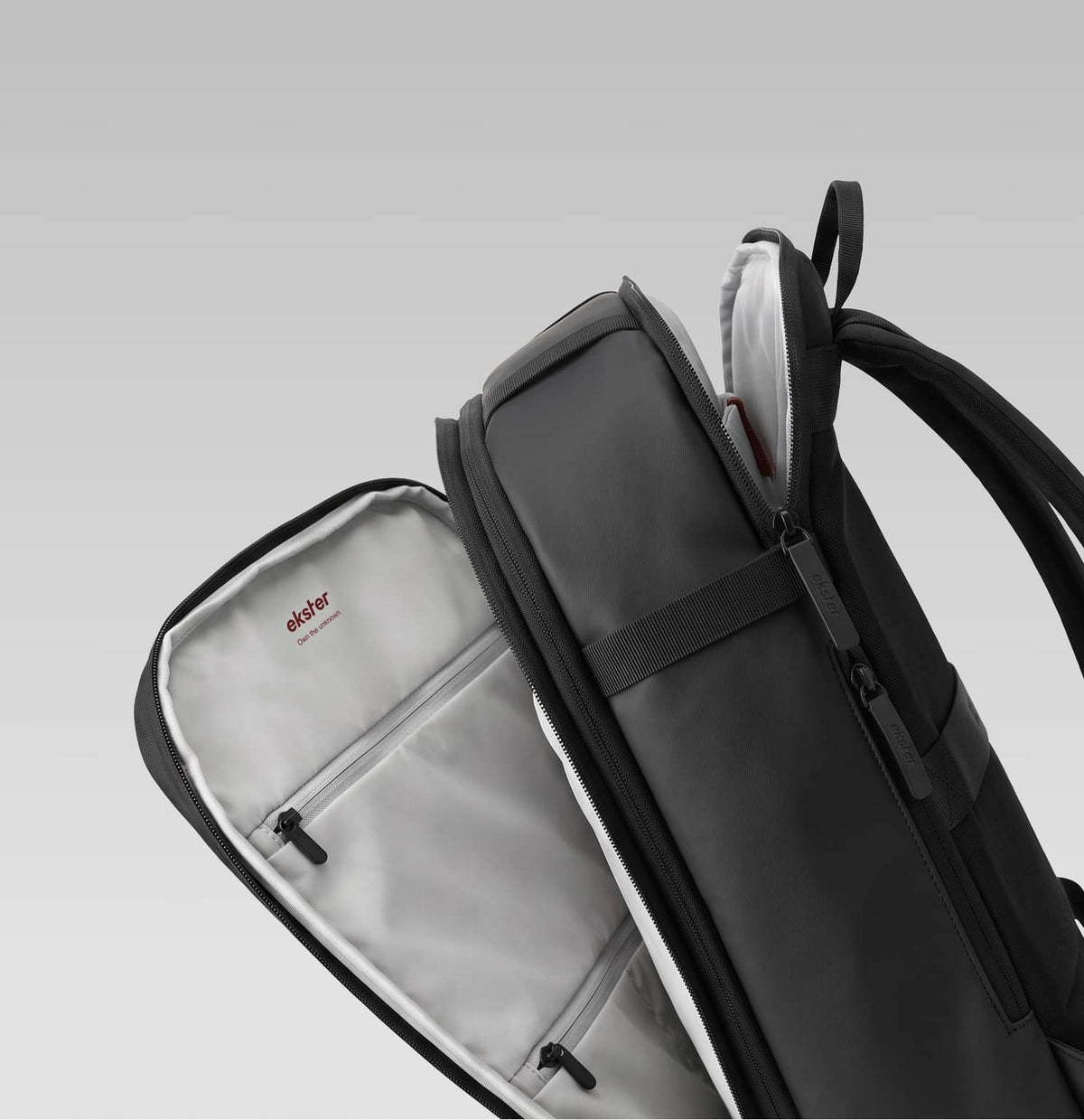 Backpack with organized compartments 