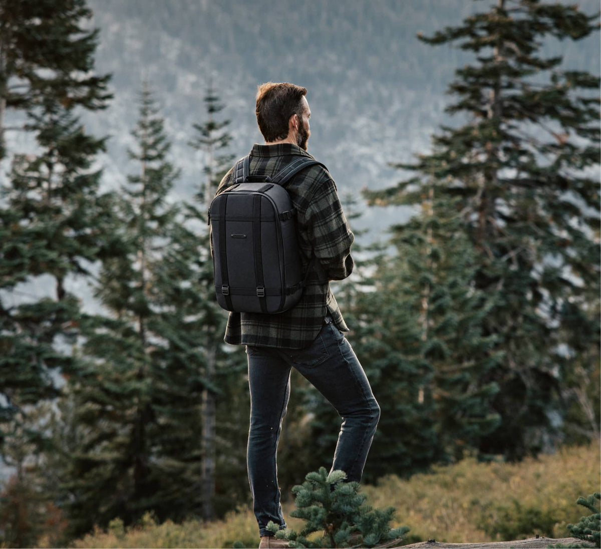 Backpack with back support for outdoor adventures