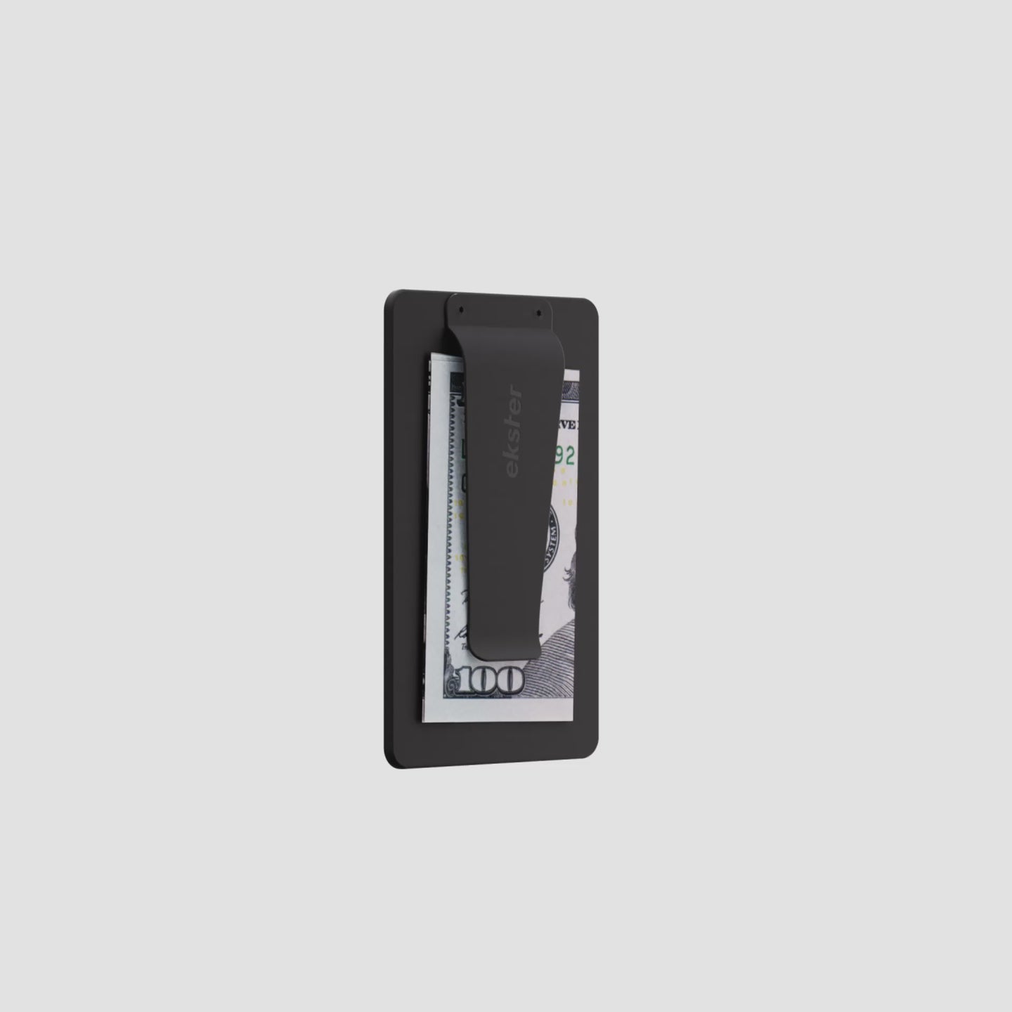 Magnetic cash clip for iPhone