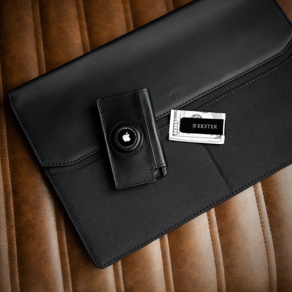 Luxury Vachetta Leather Luggage Tag With Clip Personalised 